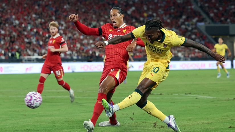 English champions humbled by AC Milan in Hong Kong