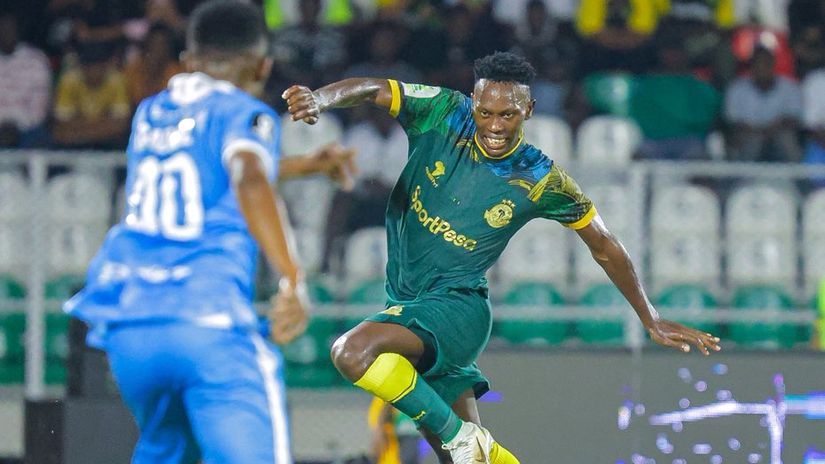 Duke Abuya in action ©Yanga SC