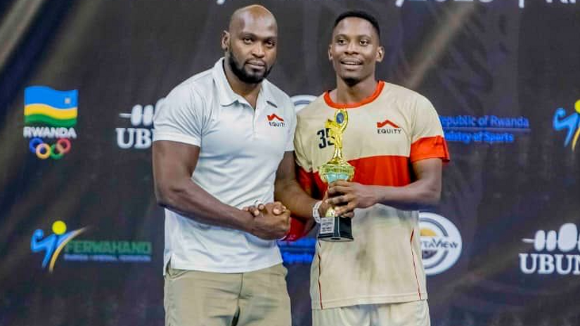 Stower Radzi being awarded at the GMT© Courtesy 