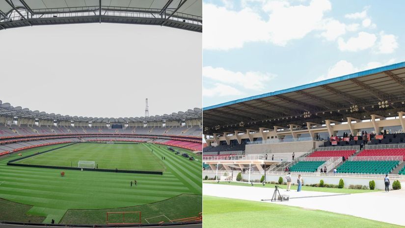 Kasarani, Nyayo Stadium's branded new look ahead of CHAN kick off in 2 days [VIDEO]