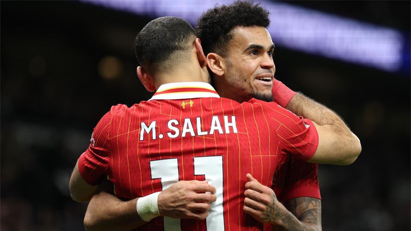 Salah with a surprising farewell to Luis Diaz: "We were lucky to have you"