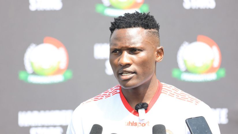 Michael Olunga's motivational message to Harambee Stars ahead of CHAN opener