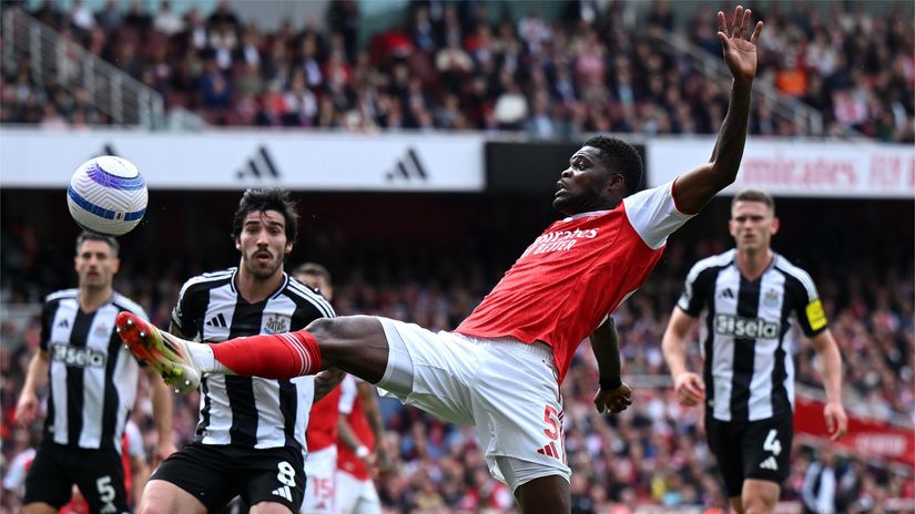 Partey left Arsenal as a free agent (©Shaun Botterill/Getty Images)