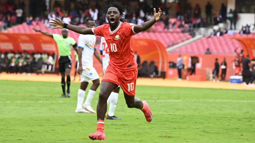 CHAN 2024: Austin Odhiambo delivers debut victory for Harambee Stars and Ksh25 million bonus