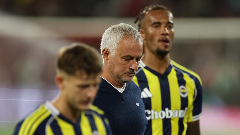 Bad performance from Jose's team (©Getty Images)