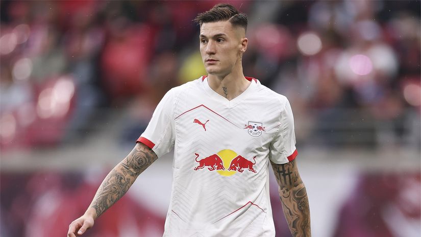 Benjamin Sesko (©Maja Hitij/Getty Images)