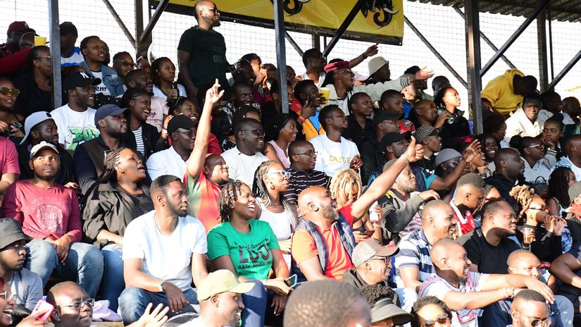 Rugby fans © Tabby Nashipae