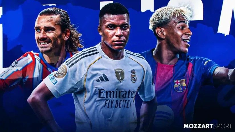 Three superstars from Spain’s three biggest clubs