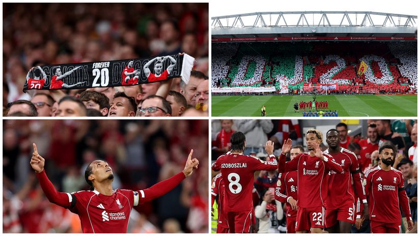 It was so emotional tonight at Anfield (©Getty images)