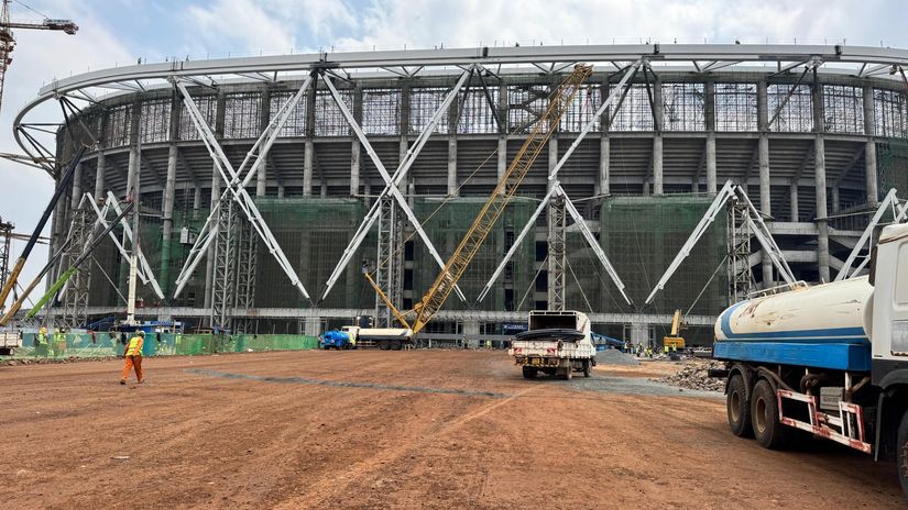 Otuside view of Talanta Stadium ©Architectural Association of Kenya/X