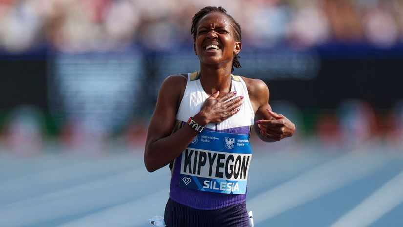 Faith Kipyegon © AFP