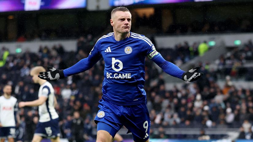 Jamie Vardy (©Alex Pantling/Getty Images)