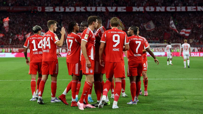 The Bavarians were on their highest level tonight (©Alexander Hassenstein/Getty Images)