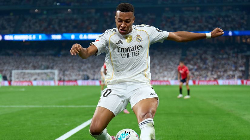 Kylian Mbappe in action (©Getty Images)