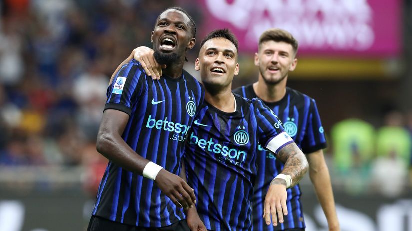 Inter's heroes tonight (©Getty Images)