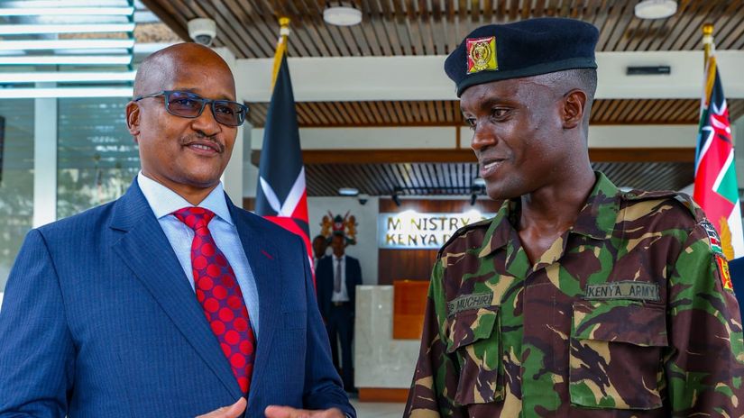 Boniface Muchiri reflects on military promotion and its impact
