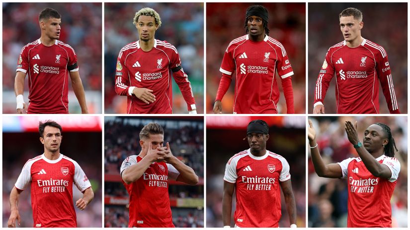 Liverpool's and Arsenal's newcomers (©Getty Images/Gallo Images)