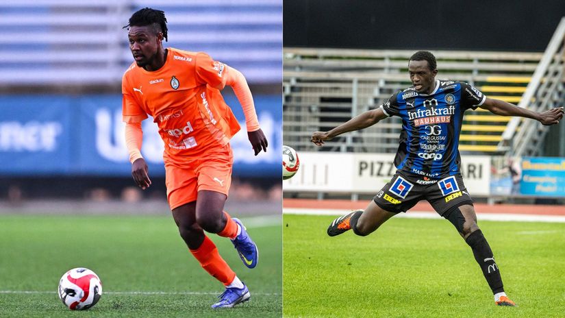 Henry Meja/Frank Odhiambo ©AFC Eskilstuna/Karlstad 