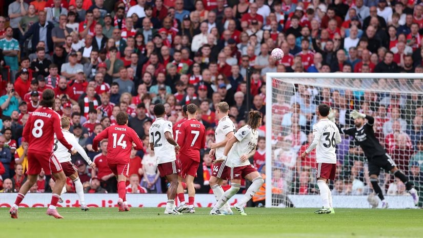Beautiful goal Szoboszlai scored (©Getty Images)