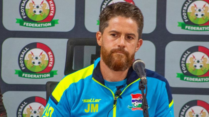 Jonathan McKinstry © Gambia Football Federation 