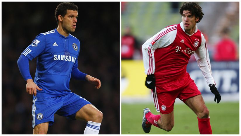 Ballack played for Chelsea and Bayern among others (©Getty images)