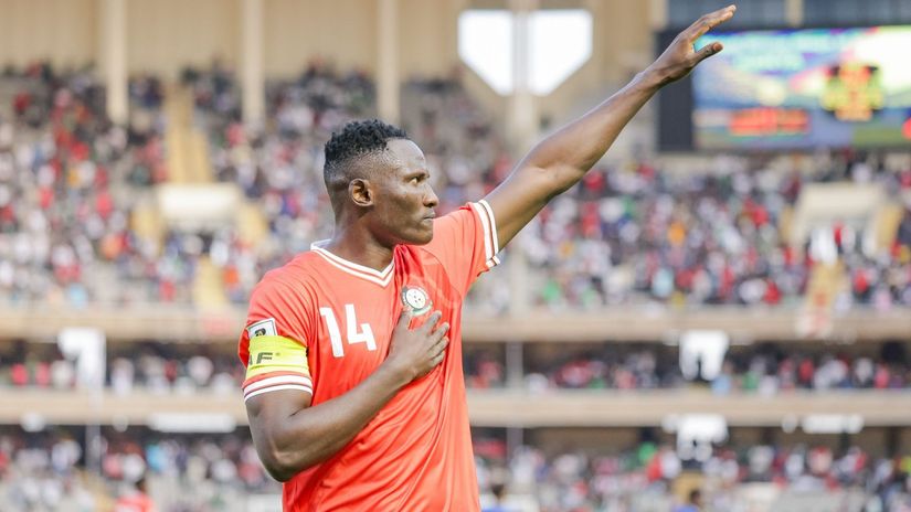 Michael Olunga names two Harambee Stars players who have grown from CHAN tournament