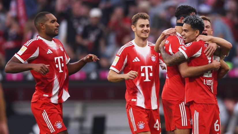 The Bavarians' celebration (©Adam Pretty/Getty Images)