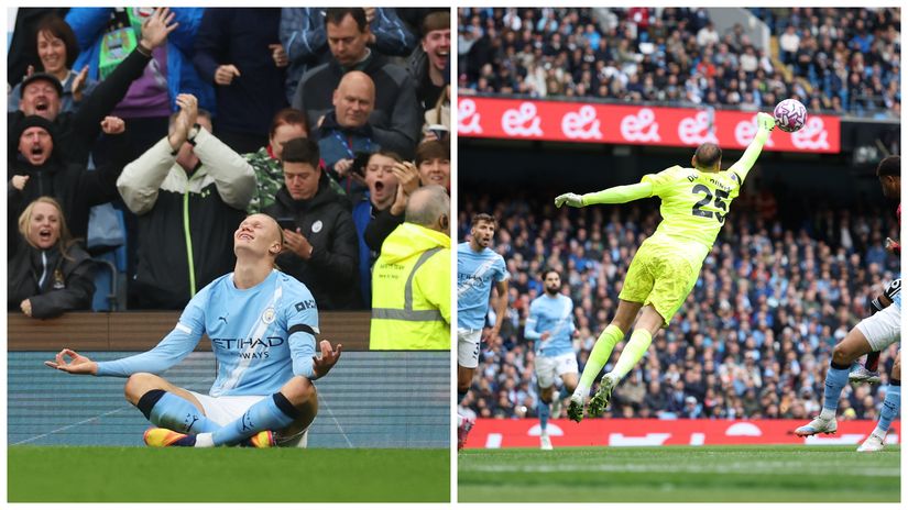 In the battle of struggling Manchesters, the blue one rises