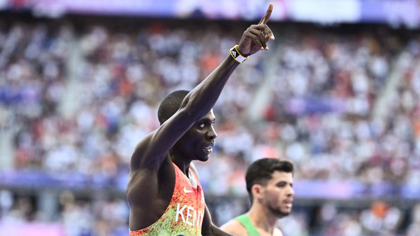 Emmanuel Wanyonyi ©AFP