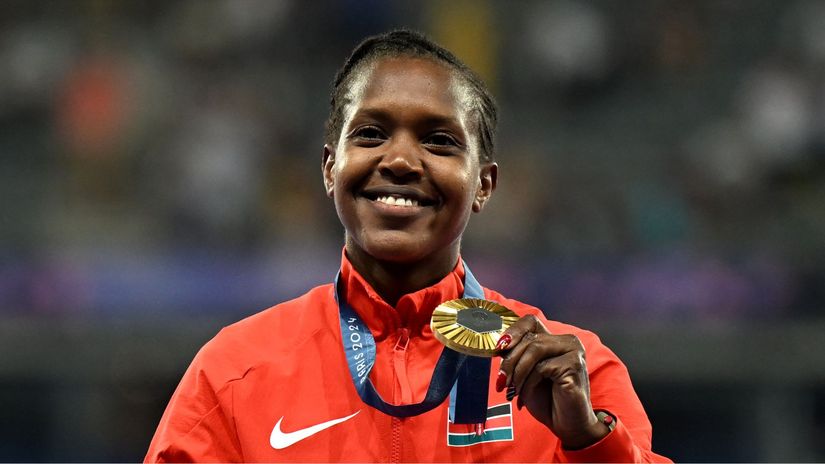 Faith Kipyegon © AFP