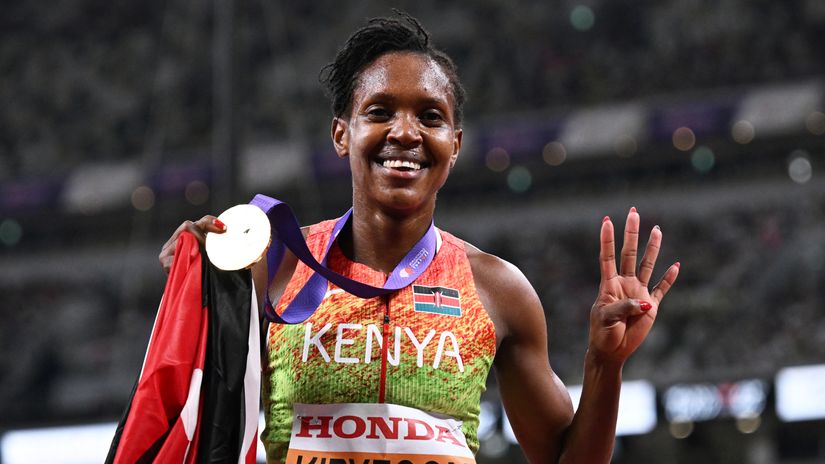 Faith Kipyegon ©AFP