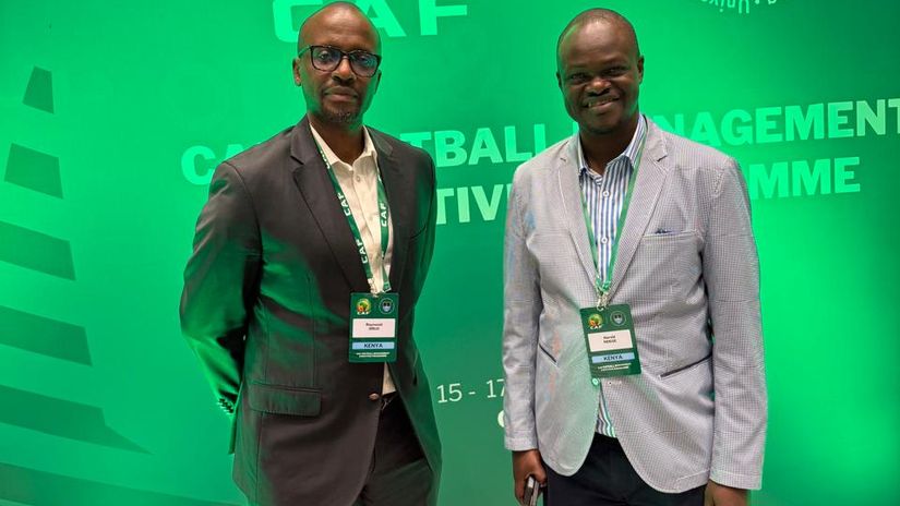 Oruo and Ndege in Cairo ©Ouruo