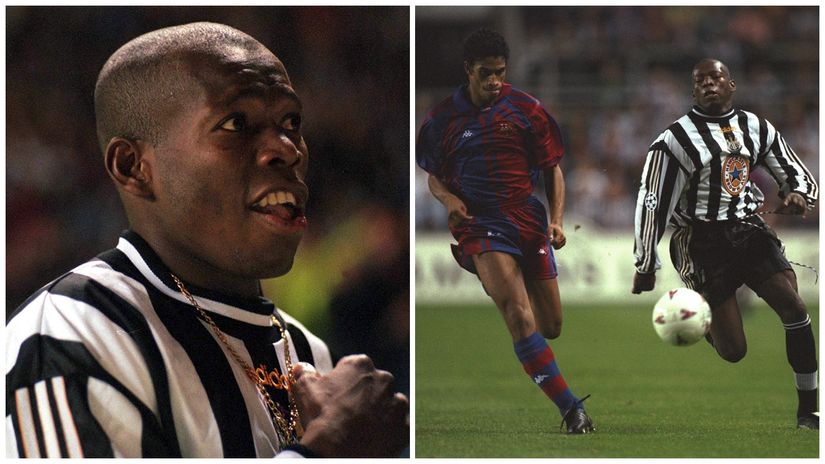 Asprilla was unstoppable that night in September 1997 (©Gallo images)