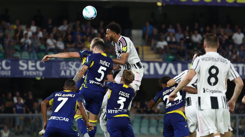 The clash in Verona was fierce (©Francesco Scaccianoce/Getty Images)