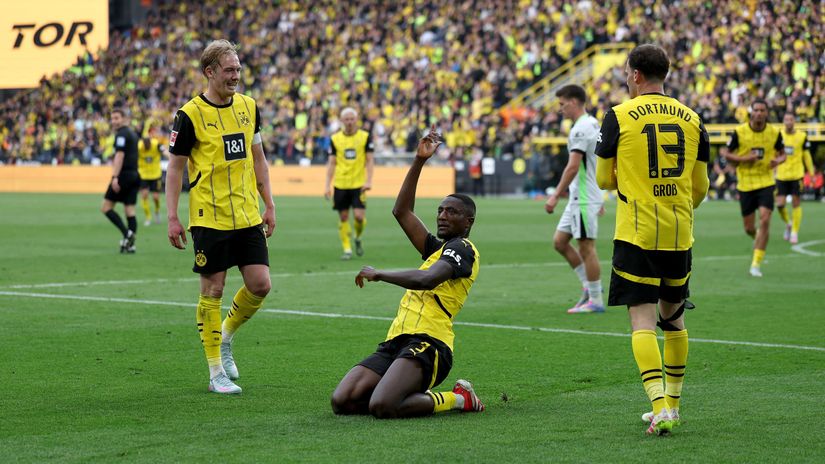 Serhou Guirassy celebration (©Getty Images)