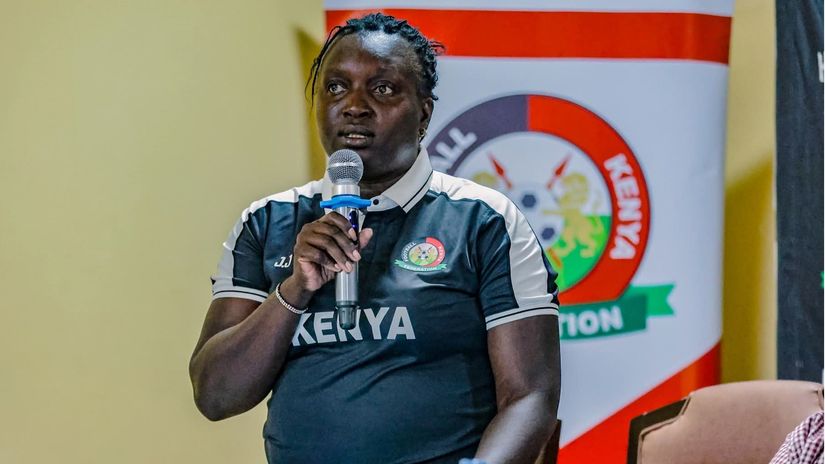 Jackline Juma ©Harambee Starlets