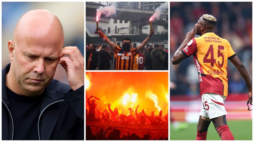 It will not be easy job for Arne Slot's team - Osimhen and fans as the biggest threats (©Getty Images)