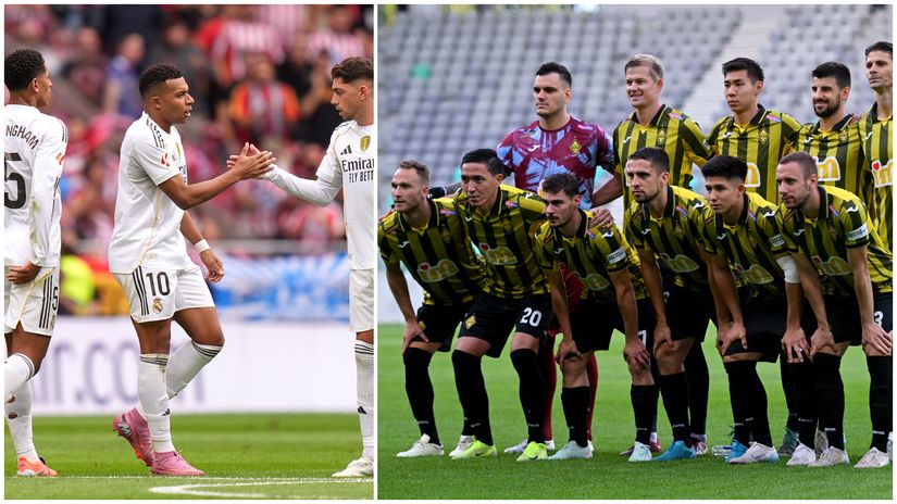 Real Madrid stars are about to face Kairat (©Getty images)