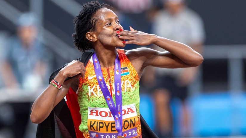 Faith Kipyegon © AFP