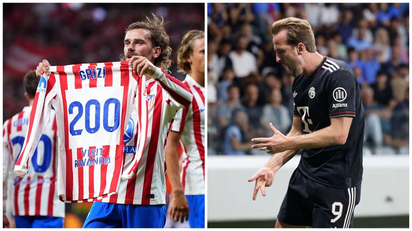 Special night for Griezmann and Kane (©Getty Images/Gallo Images)