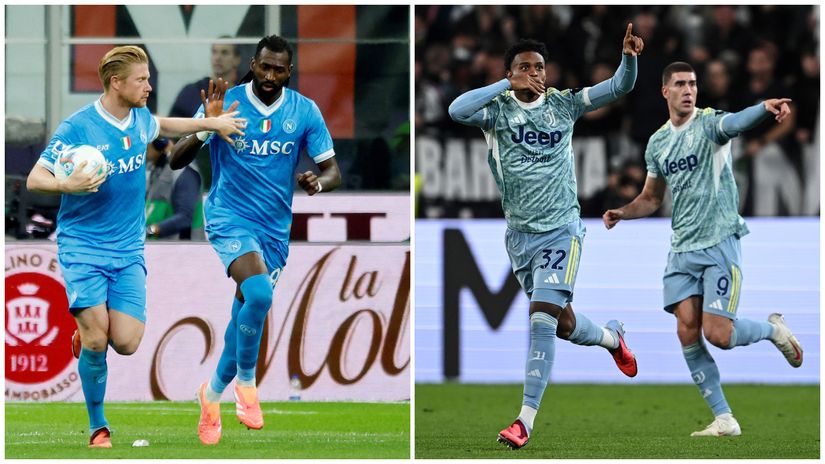 Napoli and Juve will be in for tough challenges tonight (©Gallo Images)