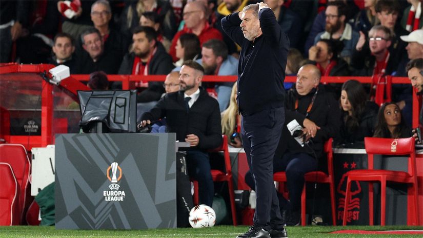 Ange in despair at City Ground (©Michael Regan/Getty Images)