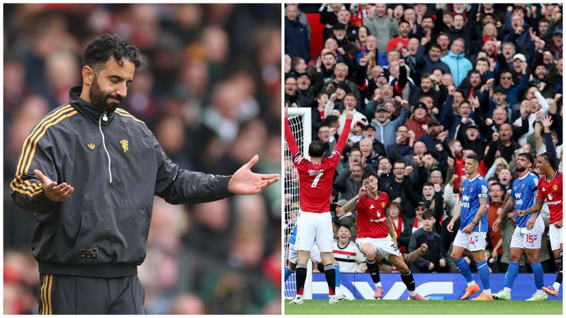 Amorim survives the first of many tests (©Gallo images)