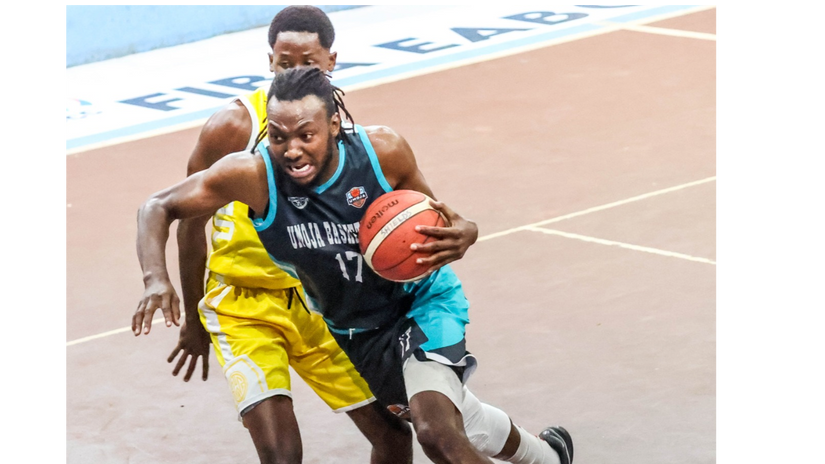 James Mwangi in action against Les Hippos © Victor Odhiambo 