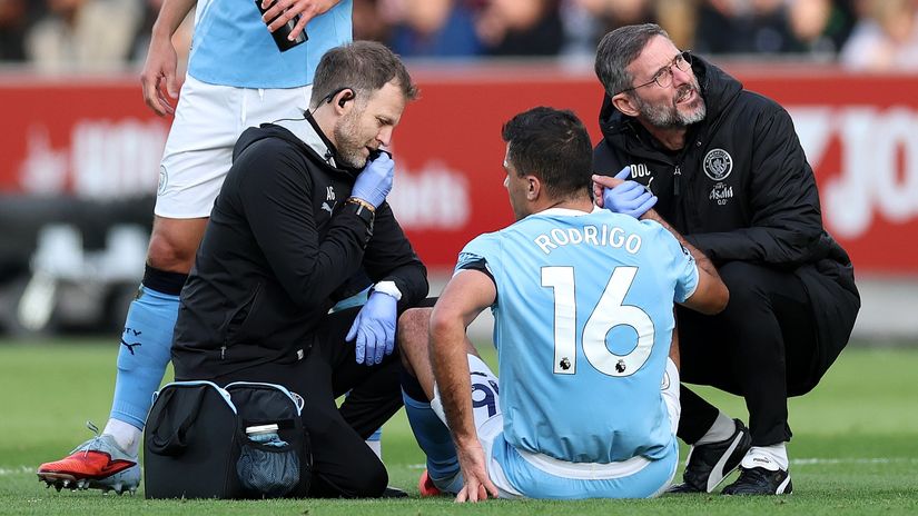 Rodri's new injury (©Getty Images)