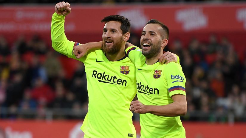 Messi and Alba (©Getty Images)