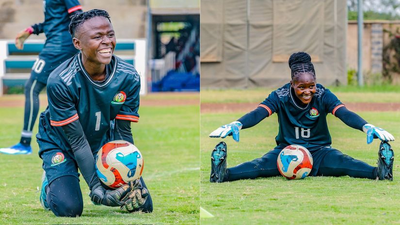 Vivian Shiyonzo/Annedy Kundu ©Harambee Starlets