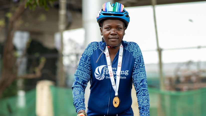 Deaflympics: Trailblazing cyclist eyeing podium finish in first career international race