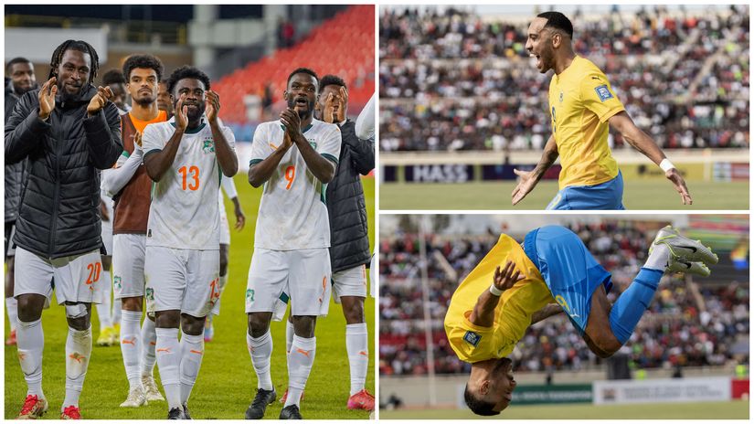 The Elephants were close to seal the deal, but the great Auba said no (©AFP)