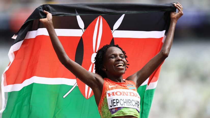 Peres Jepchirchir ©AFP